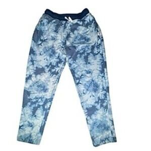 Chubbies The Far Outs Blue Tie Dye Lounge Pants Sweatpants Men's Size XXL